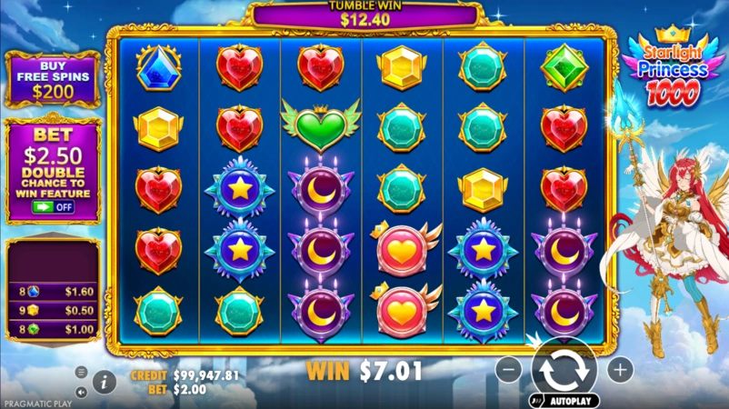 Starlight Princess 1000 Slot Temă
